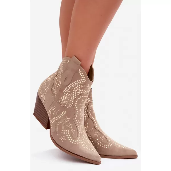  Pantofi de dama BOTO 9676A KAKI 
