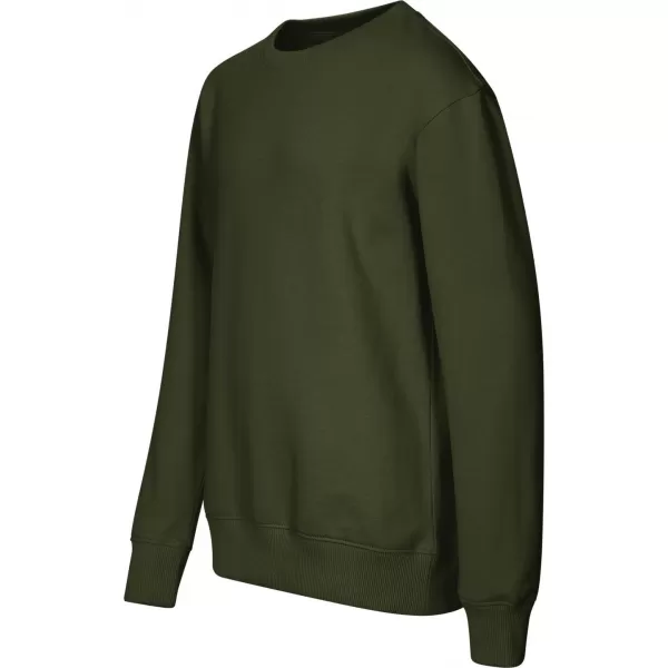  Hanorac pentru copii MALFINI CREW 427 MILITAR 