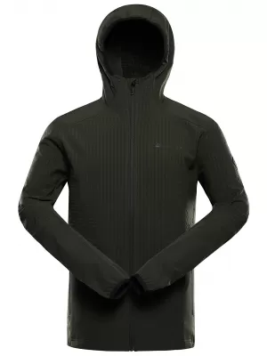 Hanorac cald pentru bărbați ALPINE PRO HURAM NOAPTE DE PĂDURE