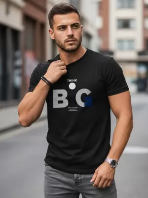 Tricou pentru bărbați DSTREET NX0155R-BK NEGRU