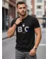 Tricou pentru bărbați DSTREET NX0155R-BK NEGRU