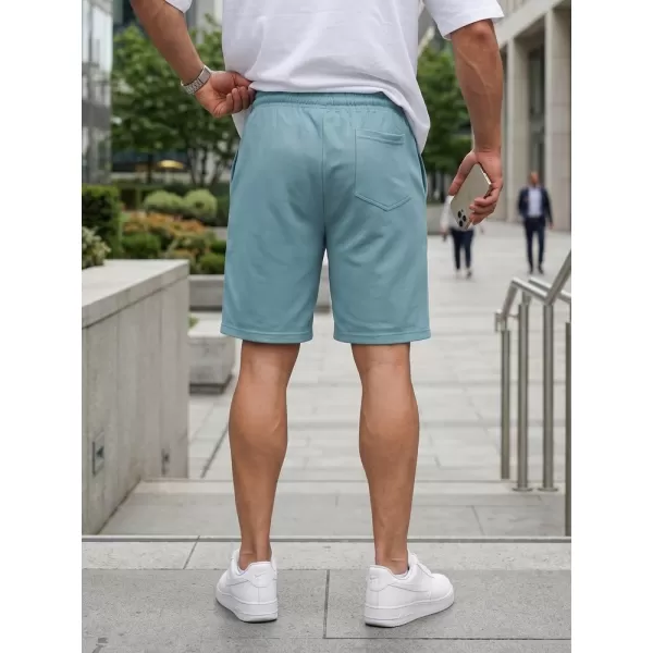  Pantaloni scurți pentru bărbați DSTREET SX2633 ALBASTRU DESCHIS 