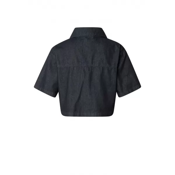  Cămașă de damă URBAN CLASSICS TB8372 ALBASTRU CLĂTIT SPĂLAT 