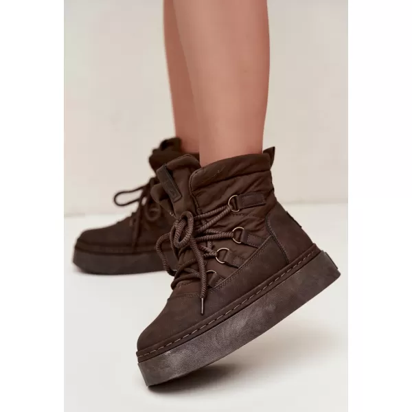  Pantofi de dama BIG STAR SHOES UU274191 MARO/BEJ 