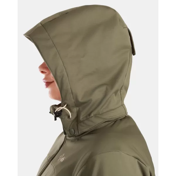  Jachetă softshell pentru femei KILPI ONTAVIA-W 1L0113KI VERDE 