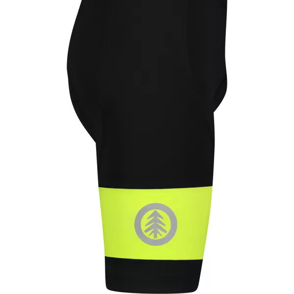  Pantaloni scurți de ciclism pentru bărbați NORDBLANC CHAIN NBSPM8081 VERDE 