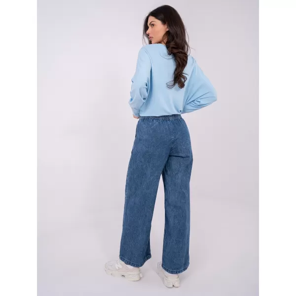  Pantaloni de dama SUBLEVEL D80038BB62627M327 ALBASTRU ÎNCHIS 