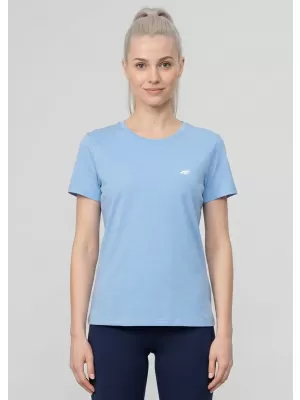 Tricou de damă 4F WMM00TTSHF3308 DENIM