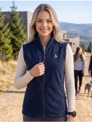 Vesta de dama fleece ALTISPORT ALW002525 ALBASTRU MARIN