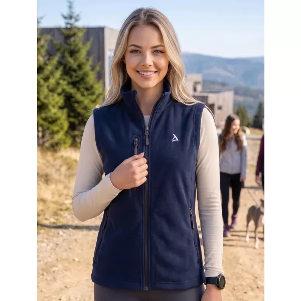  Vesta de dama fleece ALTISPORT ALW002525 ALBASTRU MARIN 