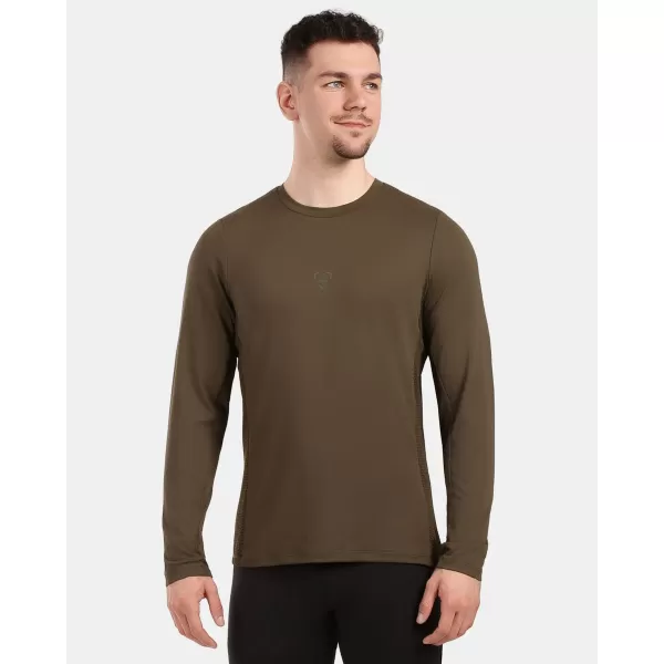  Tricou funcțional pentru bărbați KILPI SPOLETO-M 1M0309KI KAKI 