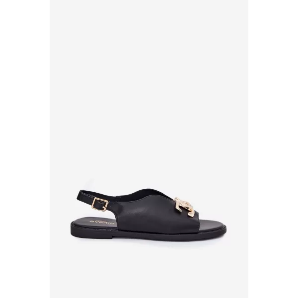 Sandale de dama EVENTO 25SD35-8775 NEGRU 
