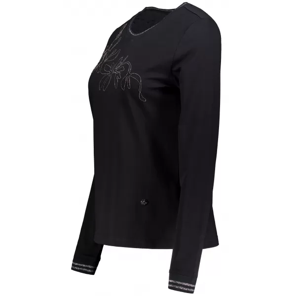  Tricou de damă KIXMI ADINA NEGRU 