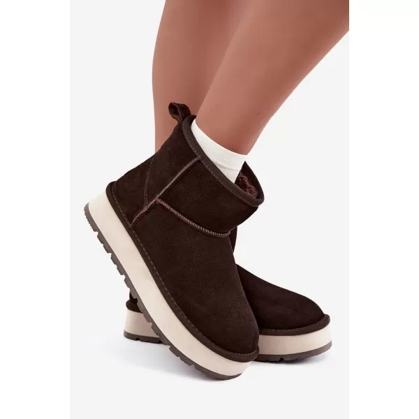  Pantofi de dama BIG STAR SHOES UU274693 MARO/BEJ 