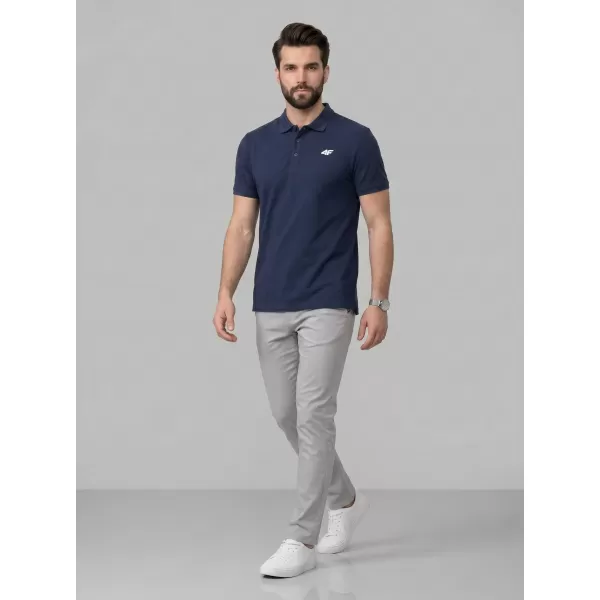  Tricou pentru bărbați cu guler 4F WMM00TPTSM0771 OBICEIURI 