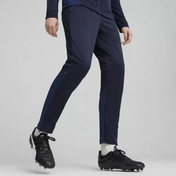  Pantaloni de trening pentru femei PUMA TEAMGOAL TRAINING PANT WMN 658642-06 PUMA BLEUMARIN/ALB/ALBASTRU PERSAN 
