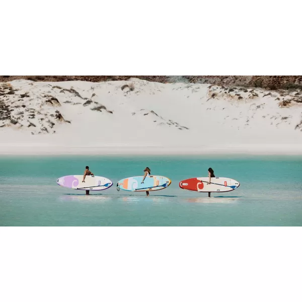  Placă cu vâsle SKIFFO RIVAGE PARMA ROZ/ALB 