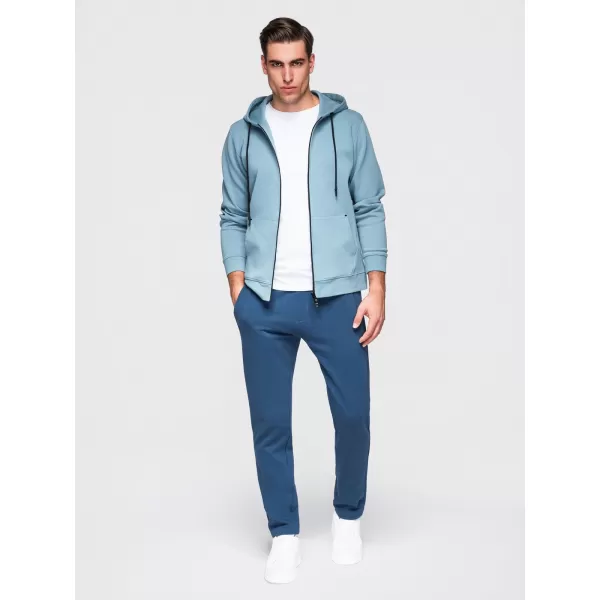  Pantaloni pentru bărbați OMBRE OM-PABS-0304 ALBASTRU ÎNCHIS 