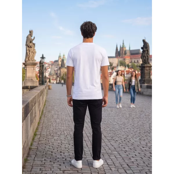  Tricou pentru bărbați ALTISPORT NP/ALMST20001 ALB 