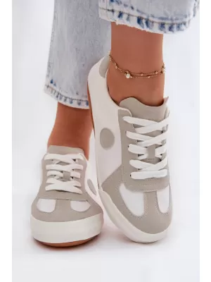 Adidași de damă BIG STAR SHOES TT274145 ALB