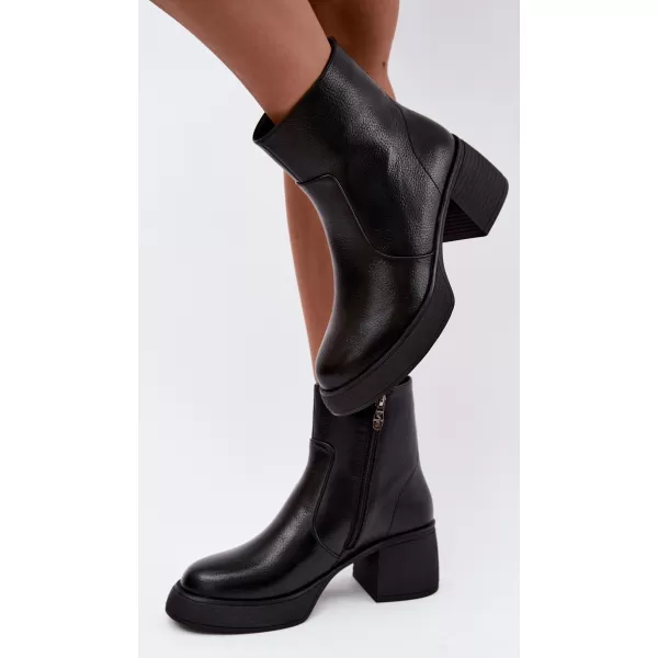  Botine de dama D&A CR62-3369 NEGRU 