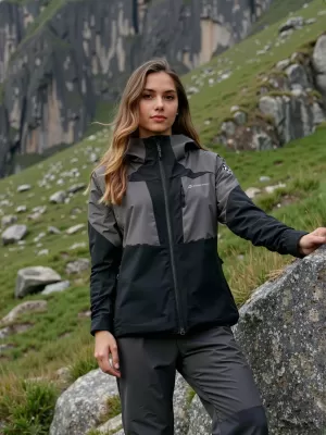 Jachetă de exterior pentru femei ALPINE PRO TEMUNA NEGRU