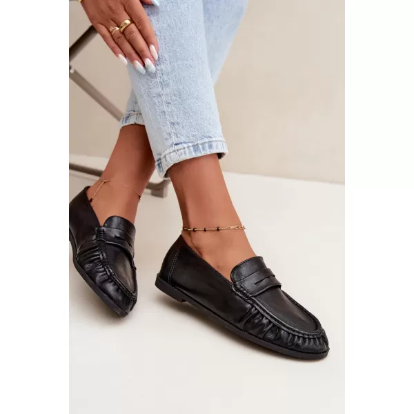  Mocasini de dama BOTO 9882 NEGRU 