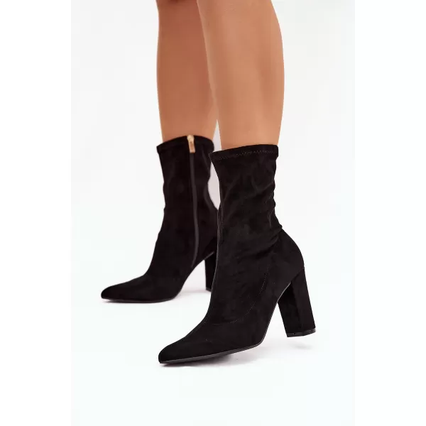  Botine de dama BOTO MVP314 NEGRU 