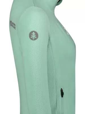 Hanorac ușor de damă din fleece NORDBLANC MAPLE NBSFL8374 VERDE