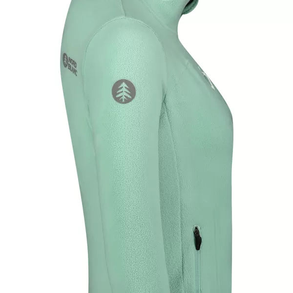  Hanorac ușor de damă din fleece NORDBLANC MAPLE NBSFL8374 VERDE 