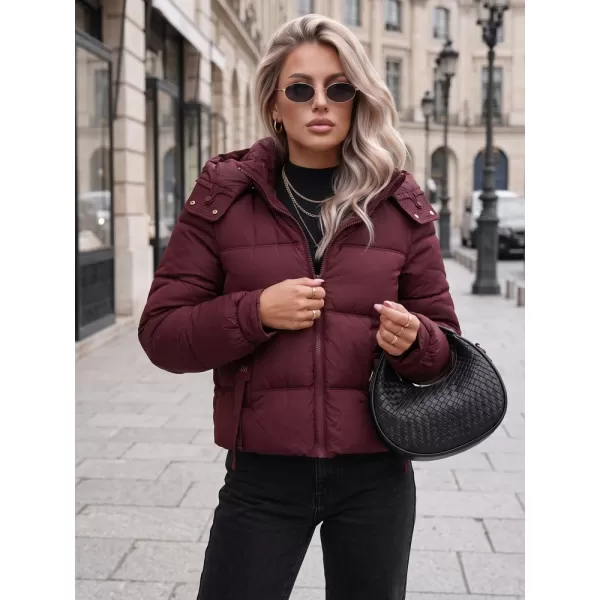  Geaca de dama DSTREET TY5749 BURGUNDIA 