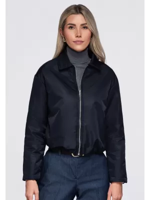 Geaca de dama OMBRE OW-JT-E0003 ALBASTRU MARIN