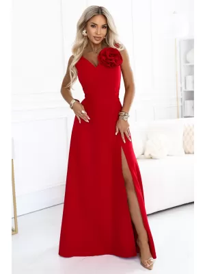 Rochie de femei NUMOCO 669-4 ROŞU