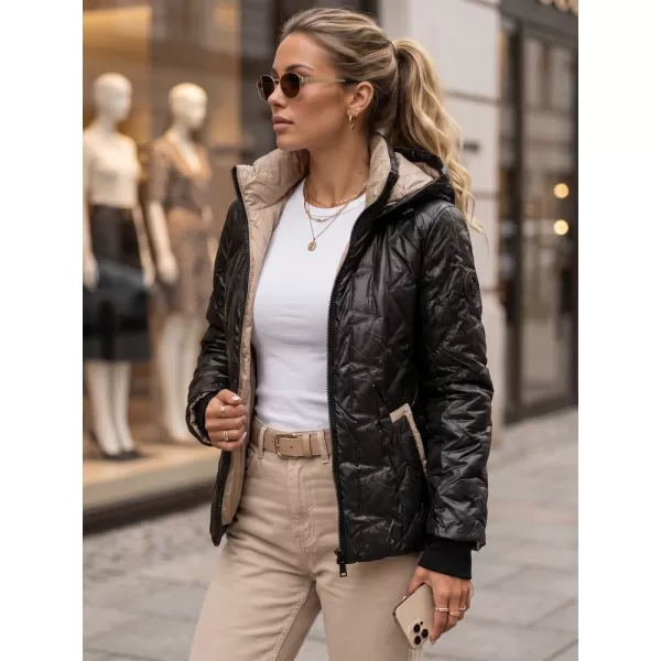  Geaca de dama DSTREET TY5803 NEGRU 
