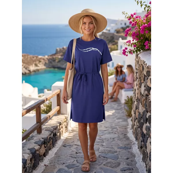  Rochie ALTISPORT ALW001816 ALBASTRU MIEZUL NOPȚII 