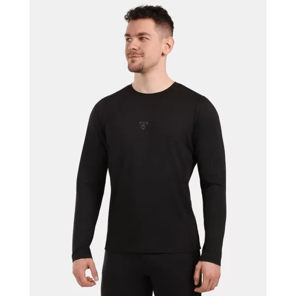  Tricou funcțional pentru bărbați KILPI SPOLETO-M 1M0309KI NEGRU 