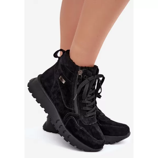  Cizme de dama BOTO 26BT17-651 NEGRU 