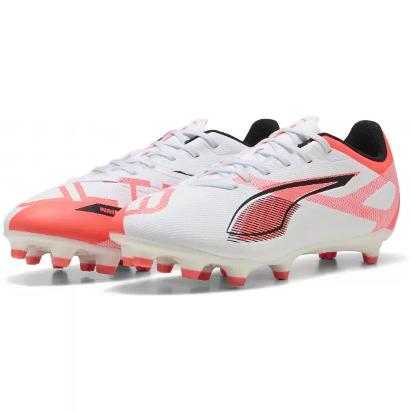  Cizme de fotbal PUMA ULTRA 5 PLAY FG/AG 108169-01 ALB/NEGRU/ROȘU STRĂLUCITOR 