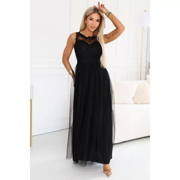  Rochie NUMOCO 672-4 NEGRU 