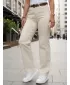Pantaloni de dama DSTREET UY3060 ALB