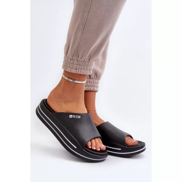  Papuci de damă BIG STAR SHOES NN274A037 NEGRU 