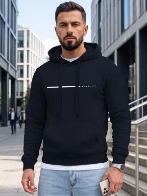 Hanorac pentru bărbați DSTREET NX5128BX-25-09 ALBASTRU ÎNCHIS