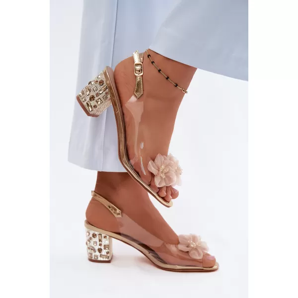  Sandale de dama D&A MR61-9009 AUR 