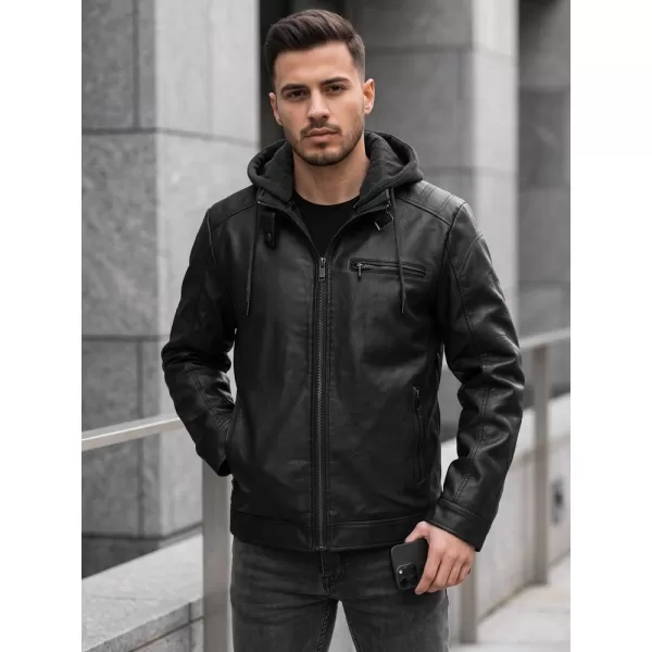  Jachetă pentru bărbați DSTREET TX5149 NEGRU 