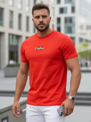 Tricou pentru bărbați DSTREET RX5423 PORTOCALE