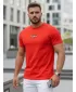 Tricou pentru bărbați DSTREET RX5423 PORTOCALE