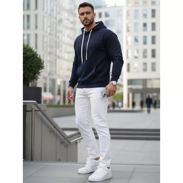  Hanorac pentru bărbați DSTREET BX5949 ALBASTRU ÎNCHIS 