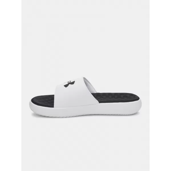 Papuci pentru bărbați UNDER ARMOUR IGNITE PRO 8 FIX 6010383-100 ALB 