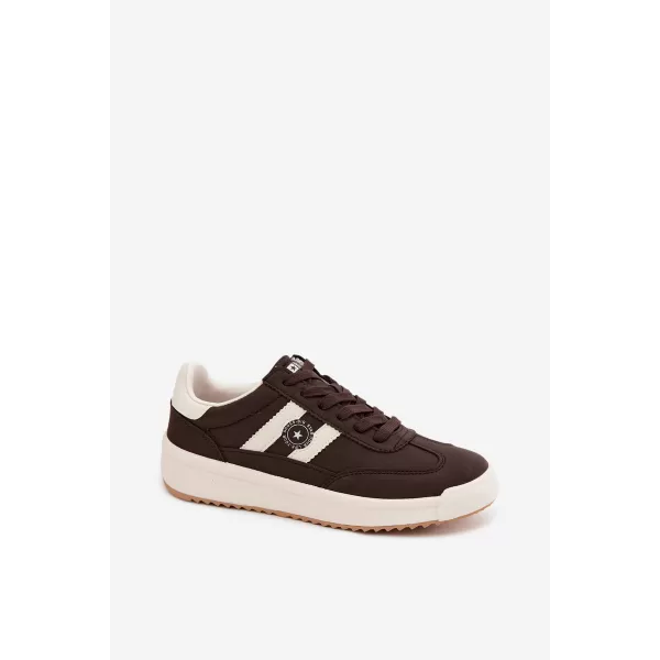  Adidași de damă BIG STAR SHOES UU274024 MARO/BEJ 
