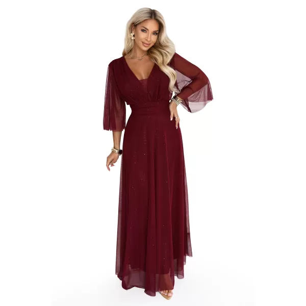  Rochie de femei NUMOCO 654-6 CLARET 